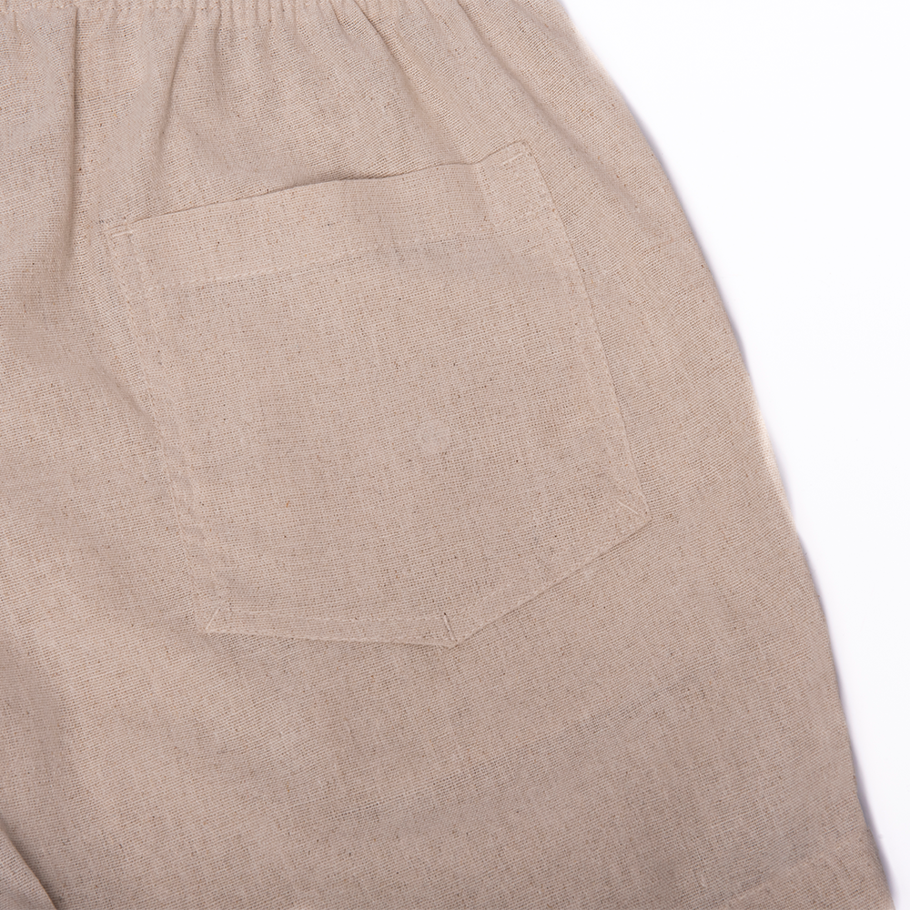 Shorts | Linho Monaco Green