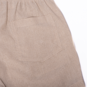 Shorts | Linho Monaco Green