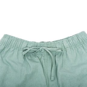 Shorts | Linho Monaco Green