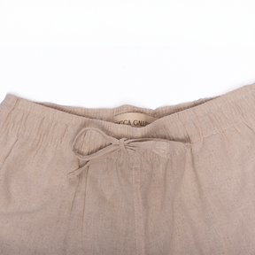 Shorts | Linho Monaco Green