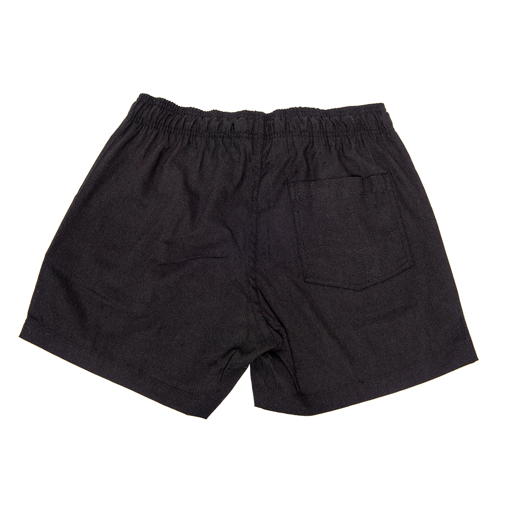 Shorts | Linho Monaco Green