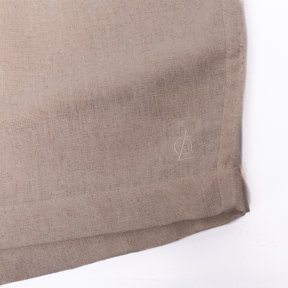 Shorts | Linho Monaco Green