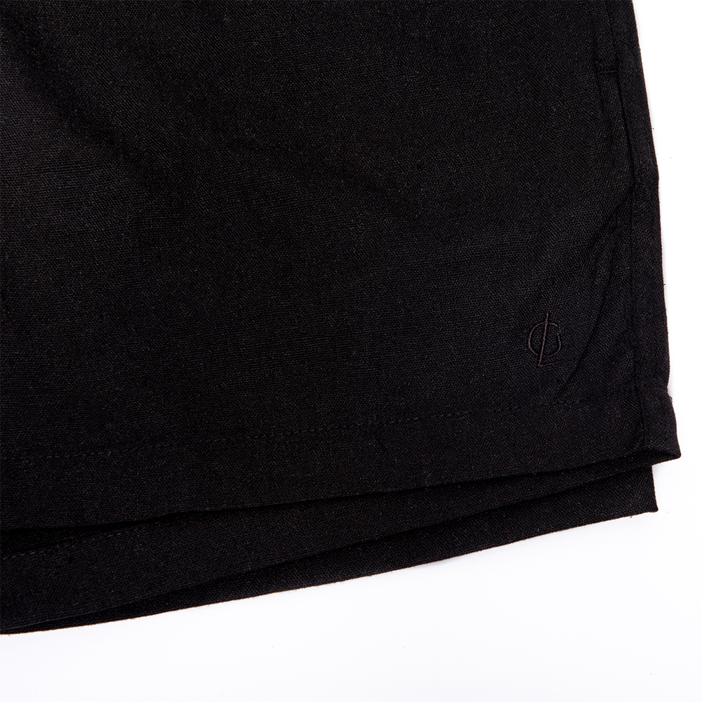 Shorts | Linho Monaco Green