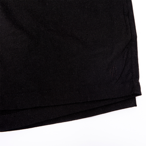 Shorts | Linho Monaco Green